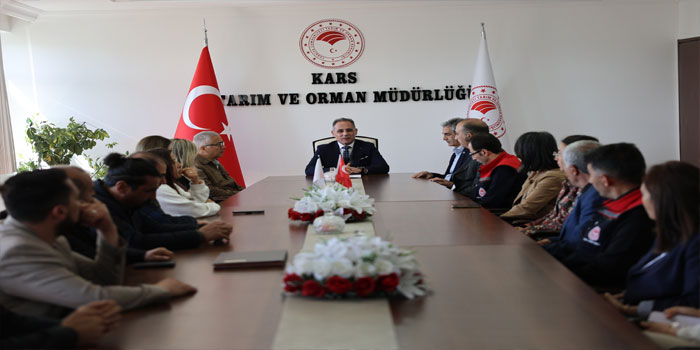 Kars İl Tarım ve Orman Müdürlüğü’nde Bayramlaşma Mesaisi