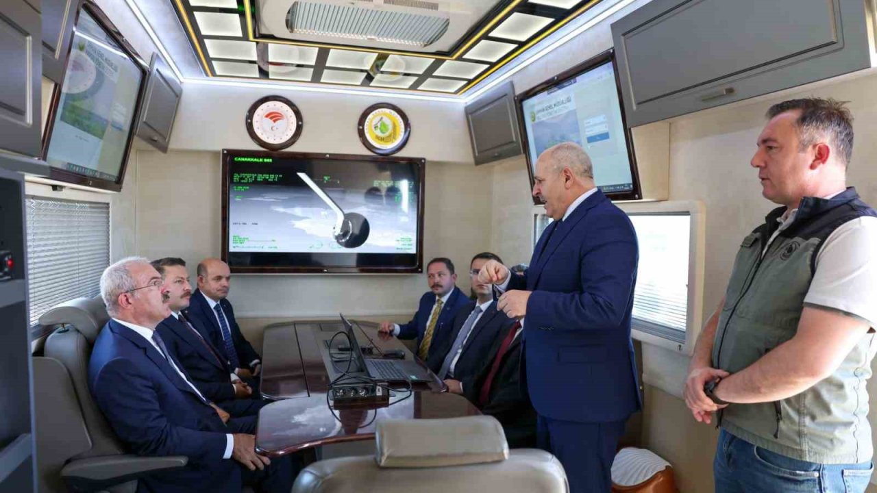 Çanakkale’de hasat döneminde orman yangınlarıyla mücadele toplantısı