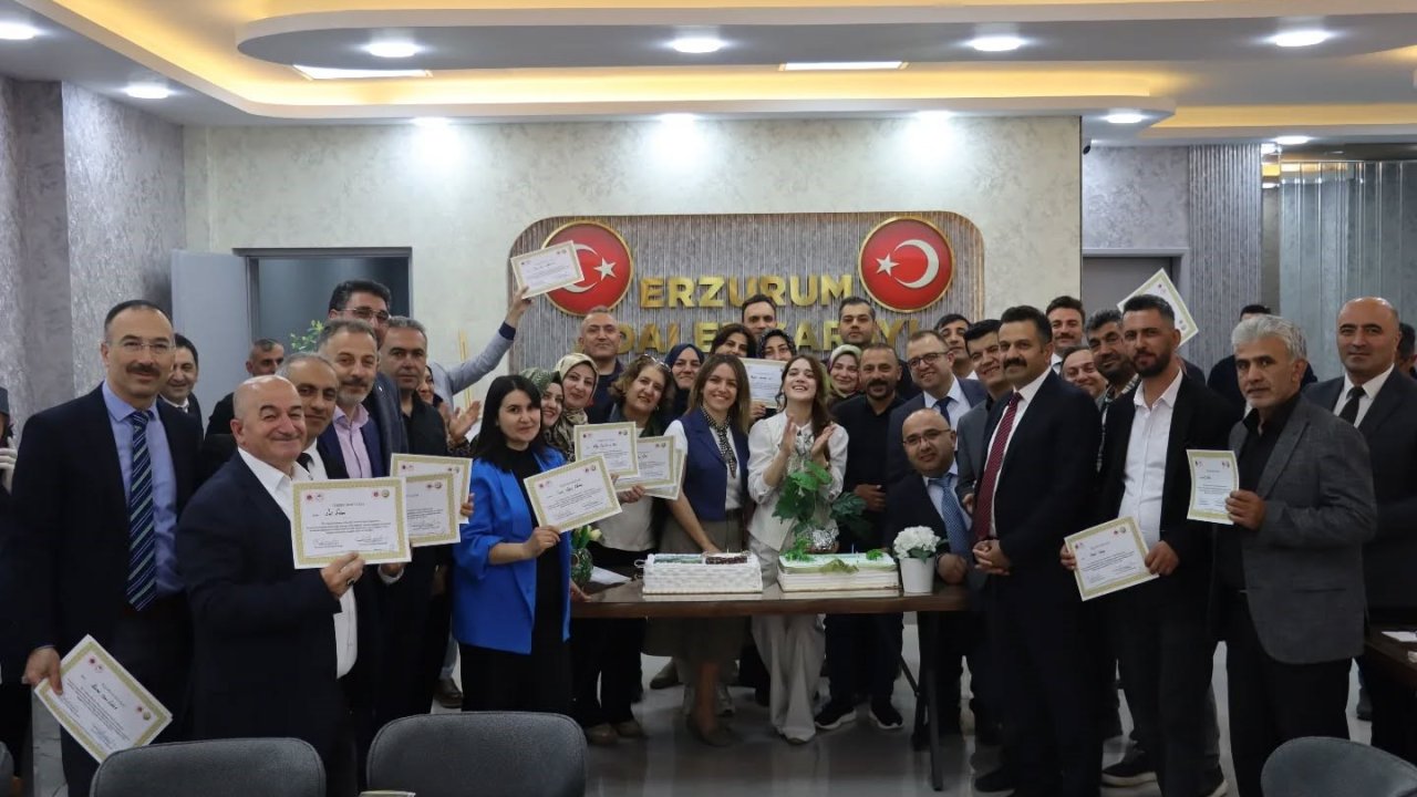 Erzurum Adliyesi’nde 