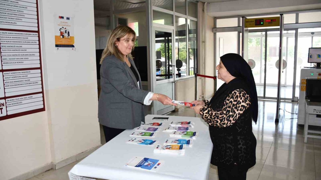 Vezirköprü’de Uzlaştırma Haftası bilgilendirmesi
