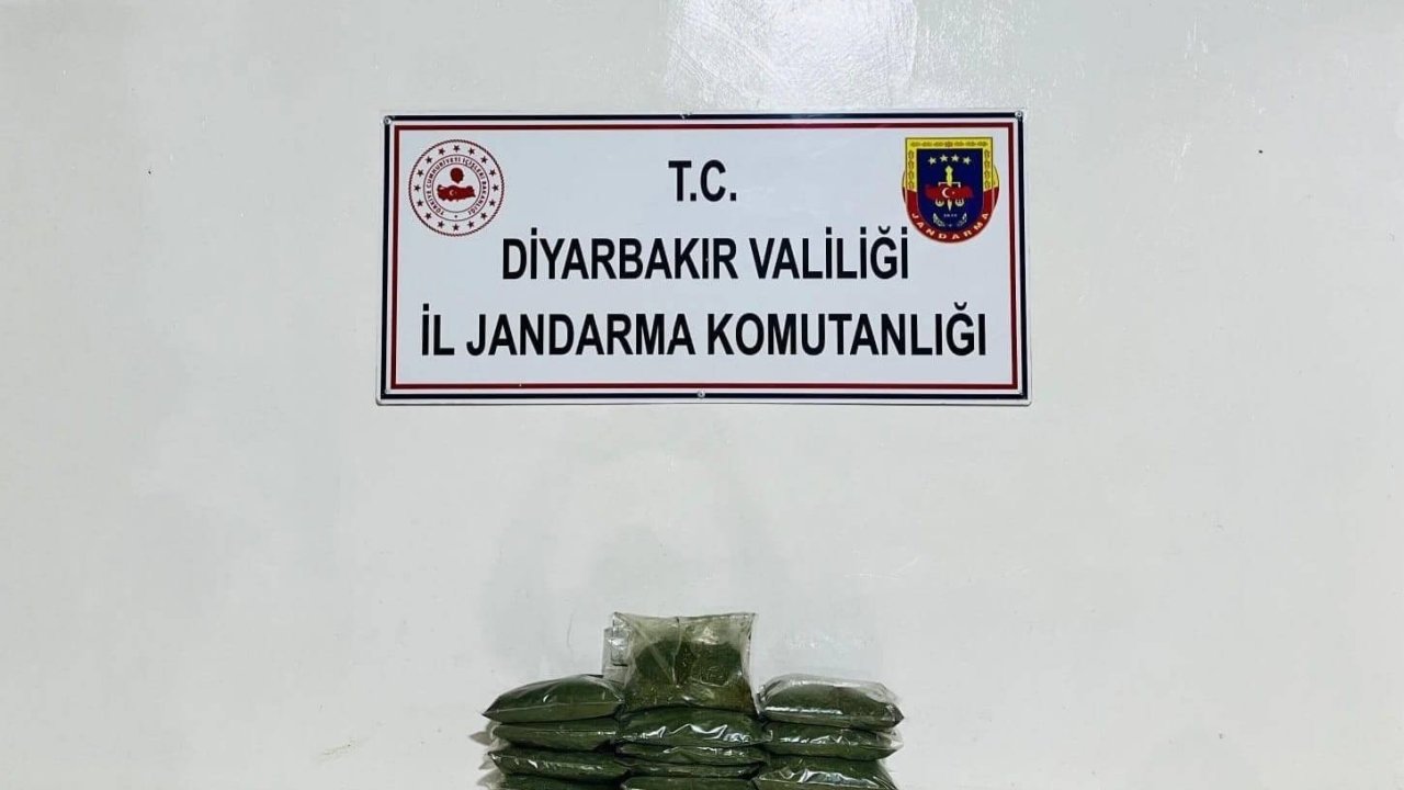 Diyarbakır’da 21 kilo uyuşturucu ele geçirildi
