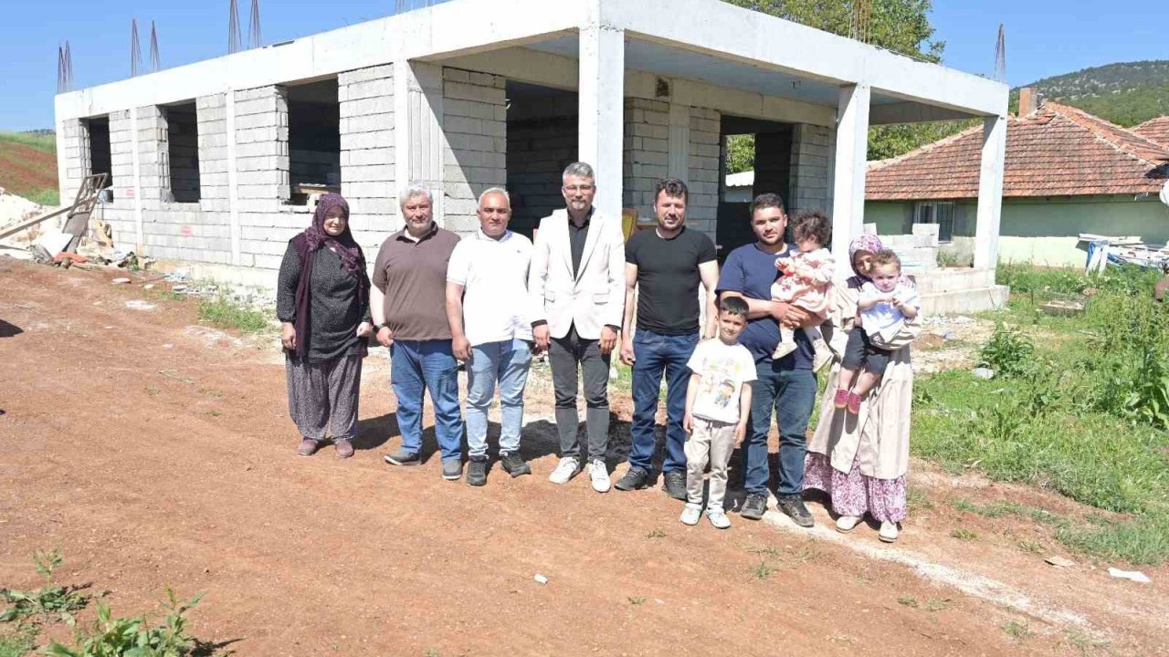 Isparta Belediyesi’nden Tezcan ailesine destek eli