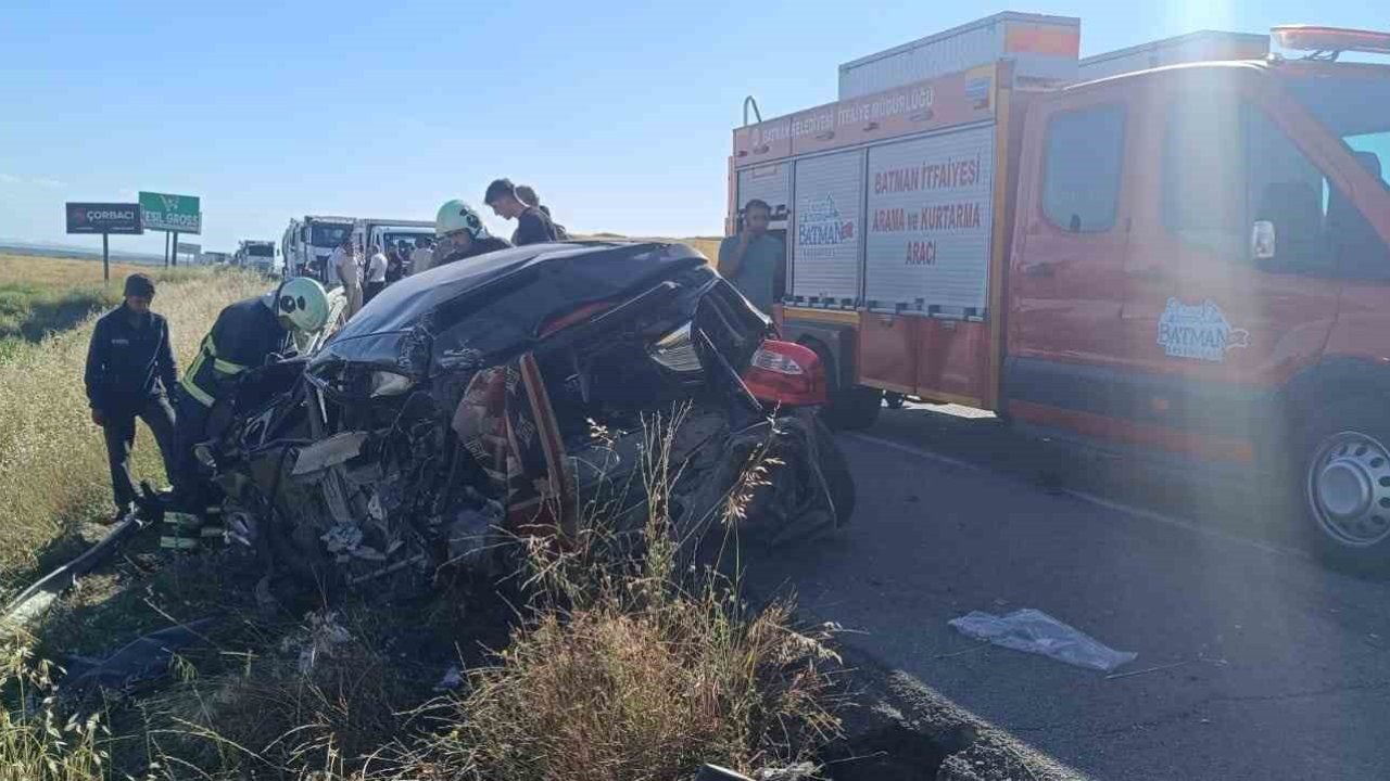 Batman’da trafik kazası: 2 yaralı