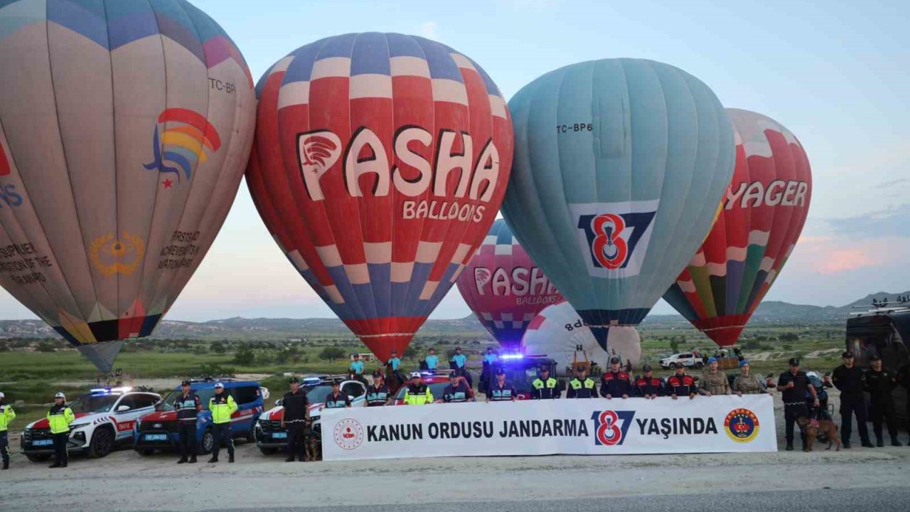Kapadokya semalarında JÖAK’tan nefes kesen gösteri