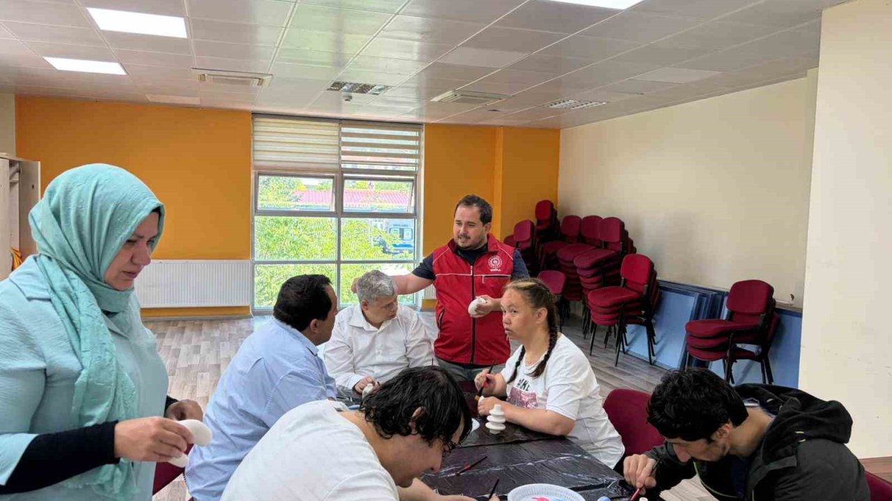 Menteşe’de sanat engel tanımadı