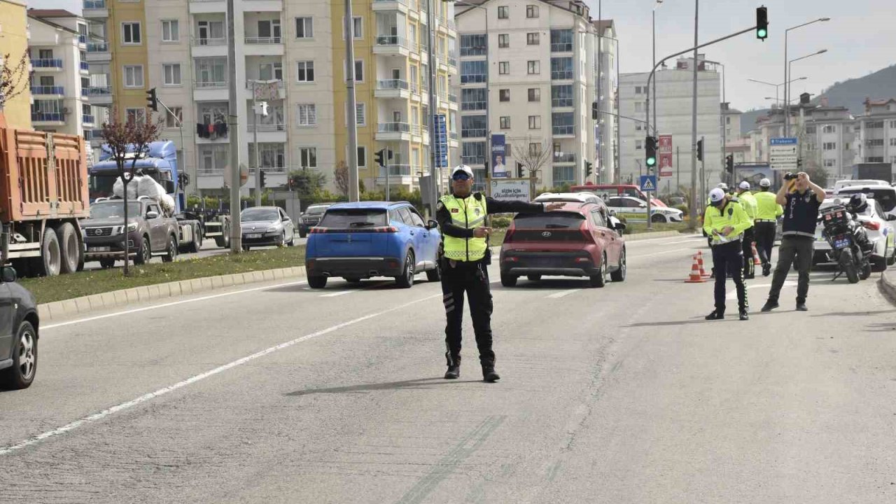 Ordu’da 2 haftada 34 binden fazla araç ve sürücüsü denetlendi