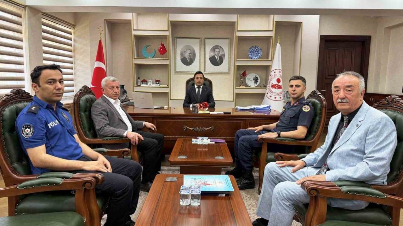 Şaphane’de okul öğrenci güvenliği iş birliği toplantısı gerçekleştirildi