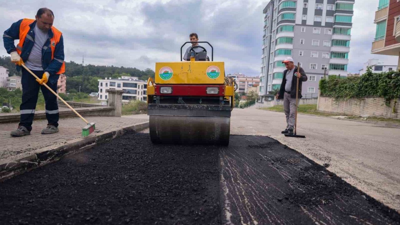 İlkadım’da yollar yenileniyor