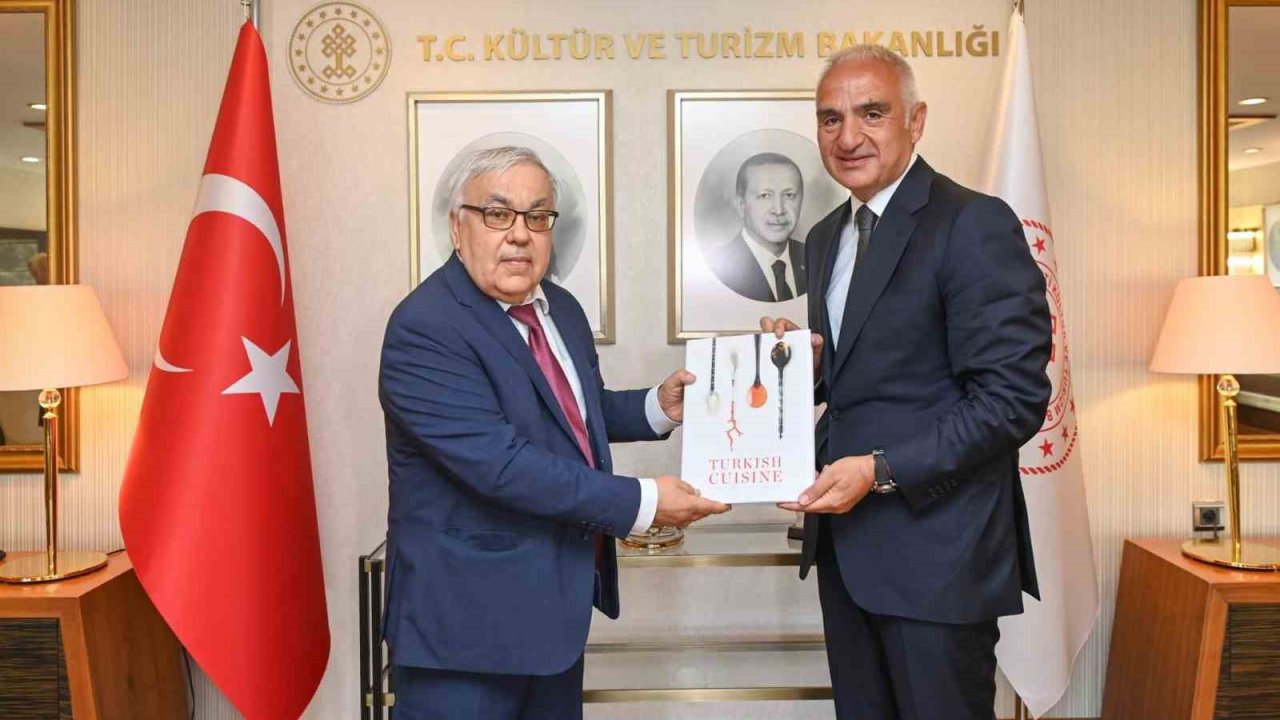 Bakan Ersoy, Rusya’nın yeni büyükelçisini ağırladı