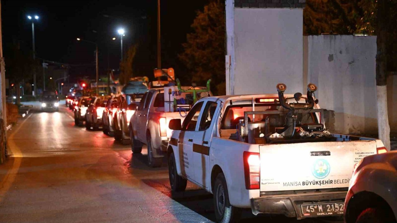 Manisa’da sivrisineğe karşı 7/24 seferberlik