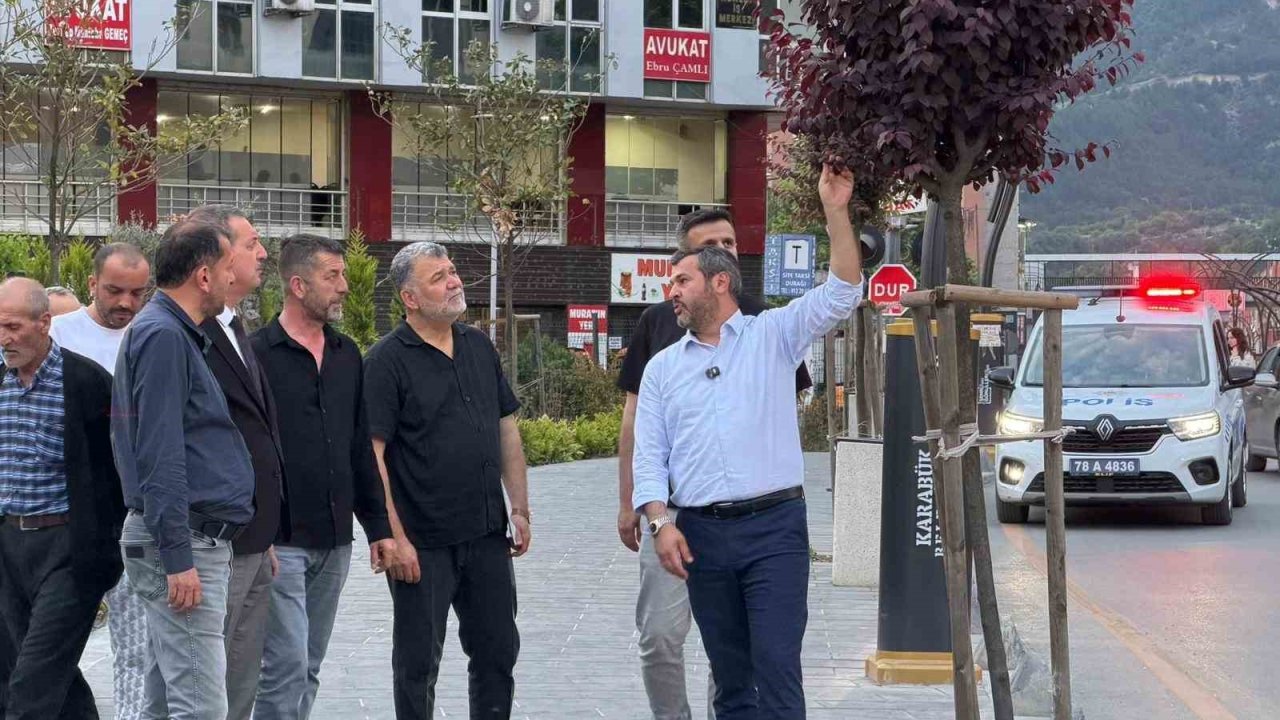 Başkan Çetinkaya tamamlanan çalışmaları inceledi