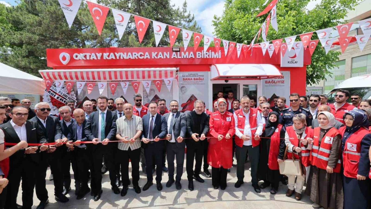 Oktay Kaynarca’nın adı Malatya Kan Alma Birimi’ne verildi