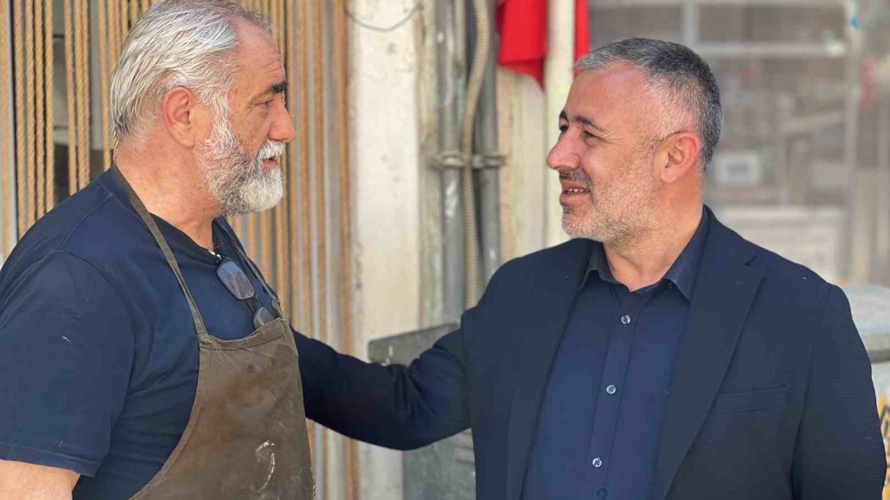 Başkan Yıldırım esnafla buluştu