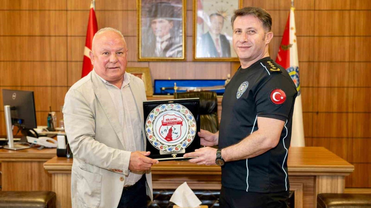 ASKF Başkanı Tosun’dan Emniyet Müdürü Çağlar’a anlamlı buluşma
