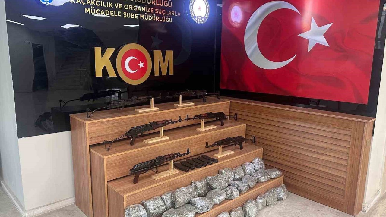Şanlıurfa’da silah ve uyuşturucu operasyonu: 2 tutuklama