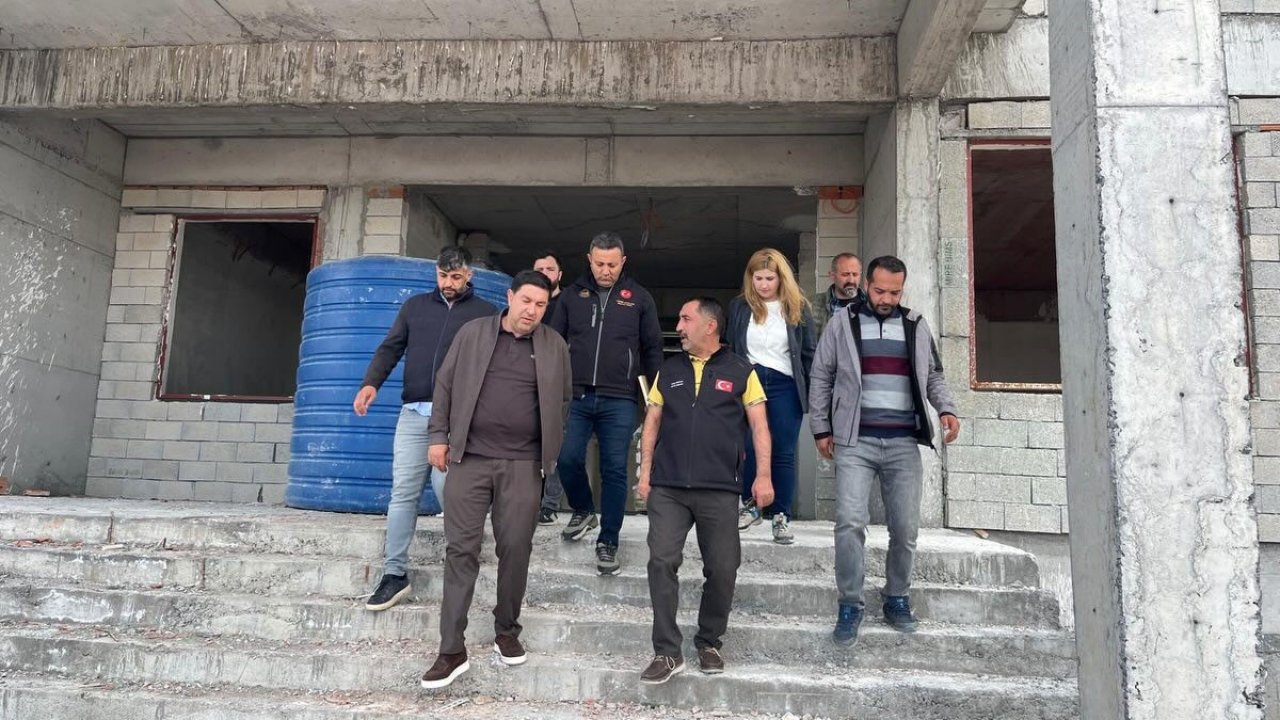 Kars’ta eğitim yatırımları yükseliyor: GAMP Lisesi ve Tarım Lisesi inşaatlarında inceleme