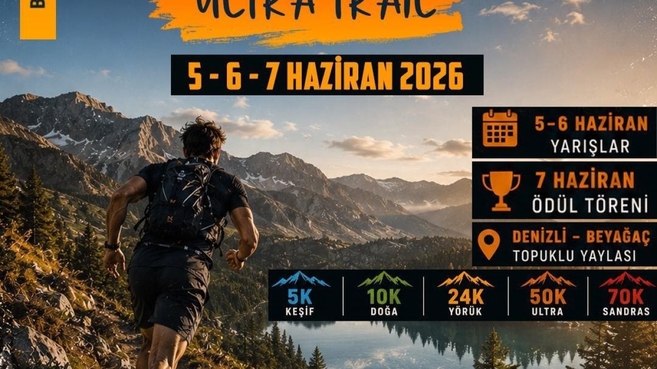 Beyağaç Sandras Ultra Trail 2026 için geri sayım başladı