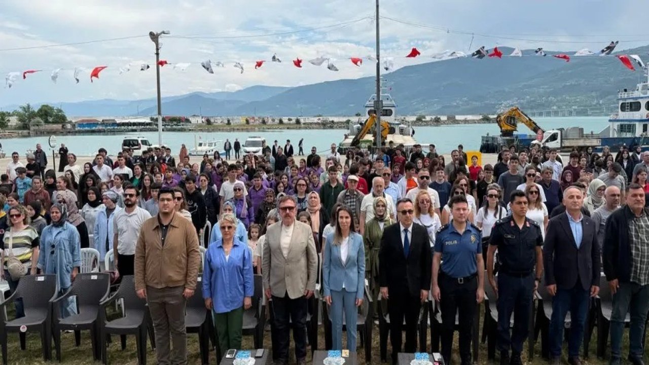 Sinop’ta çocuklar sanat, müzik ve sporla buluştu