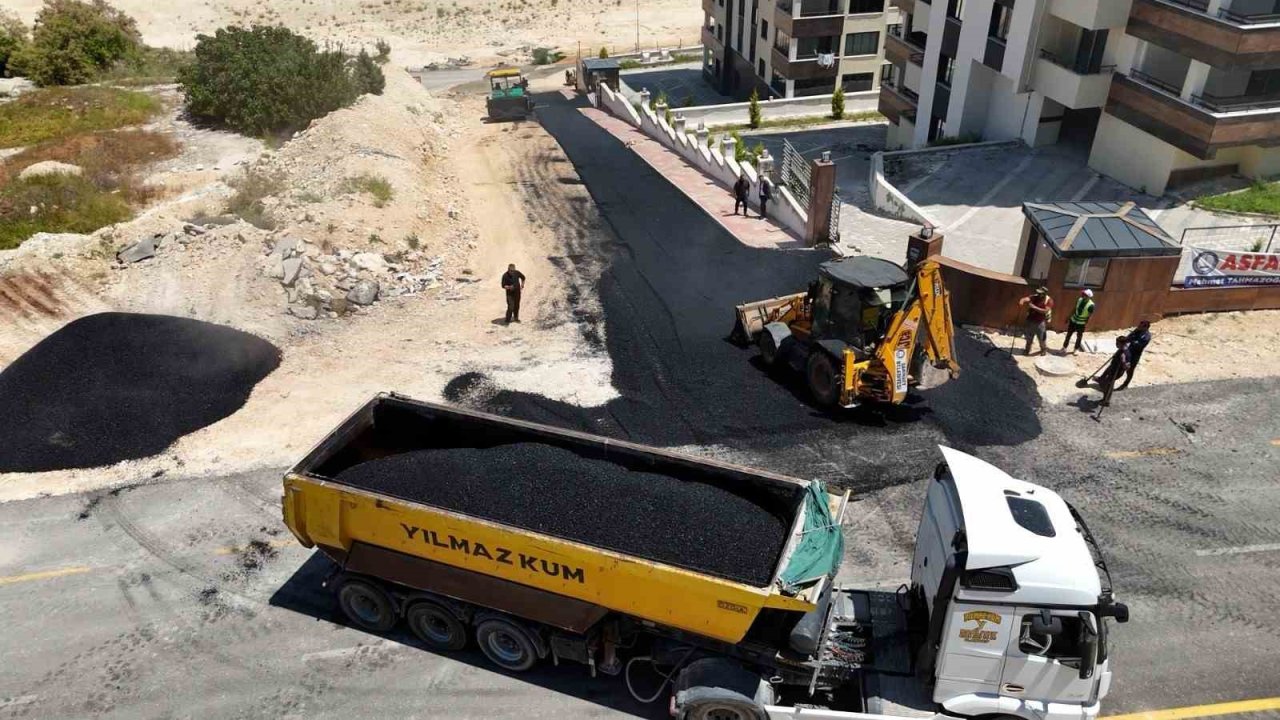 Şahinbey’de konforlu ulaşım için asfalt çalışmaları yapılıyor