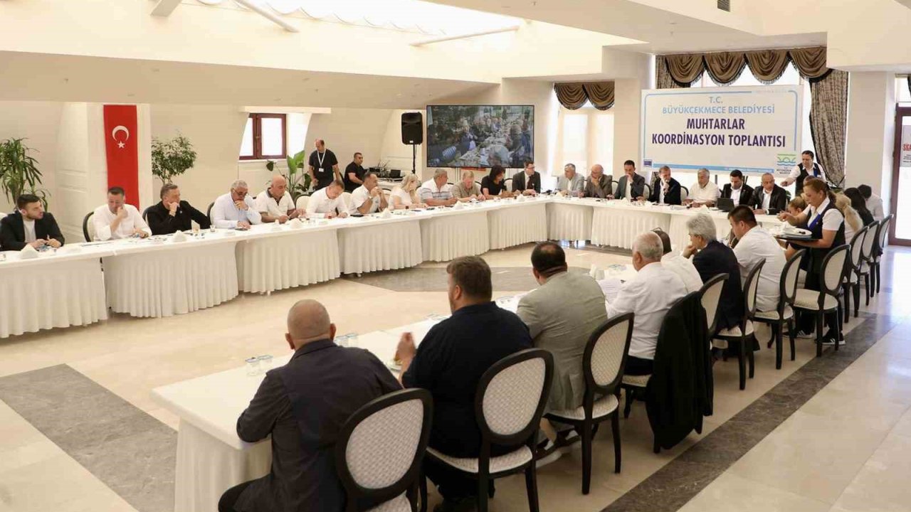 24 mahallenin talepleri koordinasyon toplantısında ele alındı
