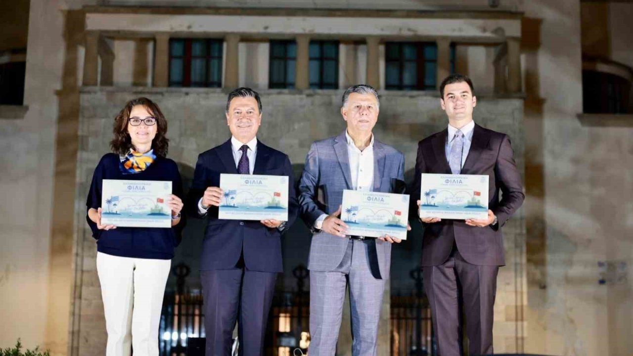 Ege’nin iki yakası dostluk ve kardeşlik için buluştu
