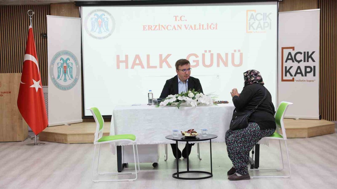 Vali Aydoğdu, Halk Günü’nde vatandaşların taleplerini dinledi