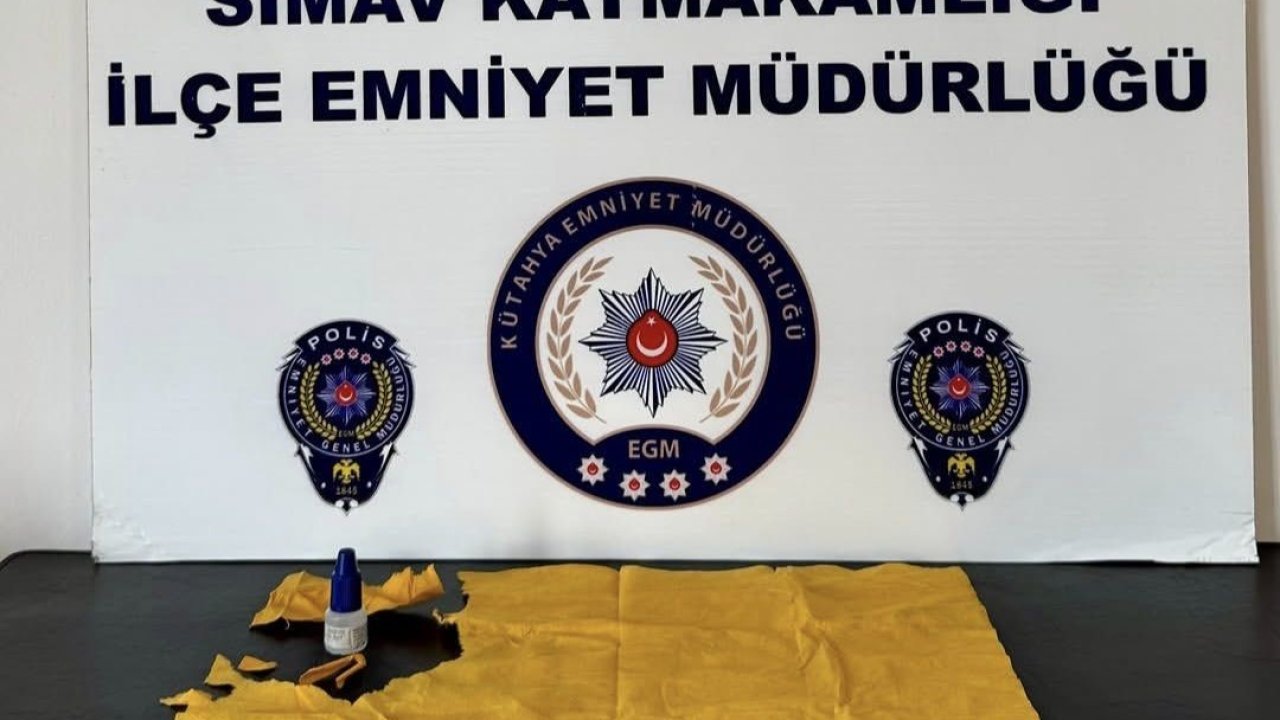 Kütahya’da uyuşturucu operasyonu: 2 şüpheli gözaltına alındı