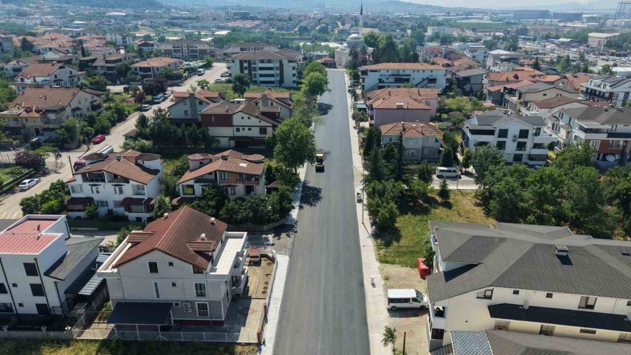 Başiskele Seymen Mahallesi’nde üstyapı yenilendi