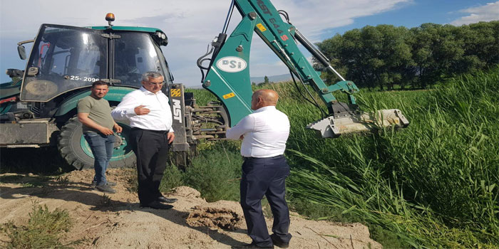 Kars DSİ Bölge Müdürü Serdar Kotan Iğdır Ovasında