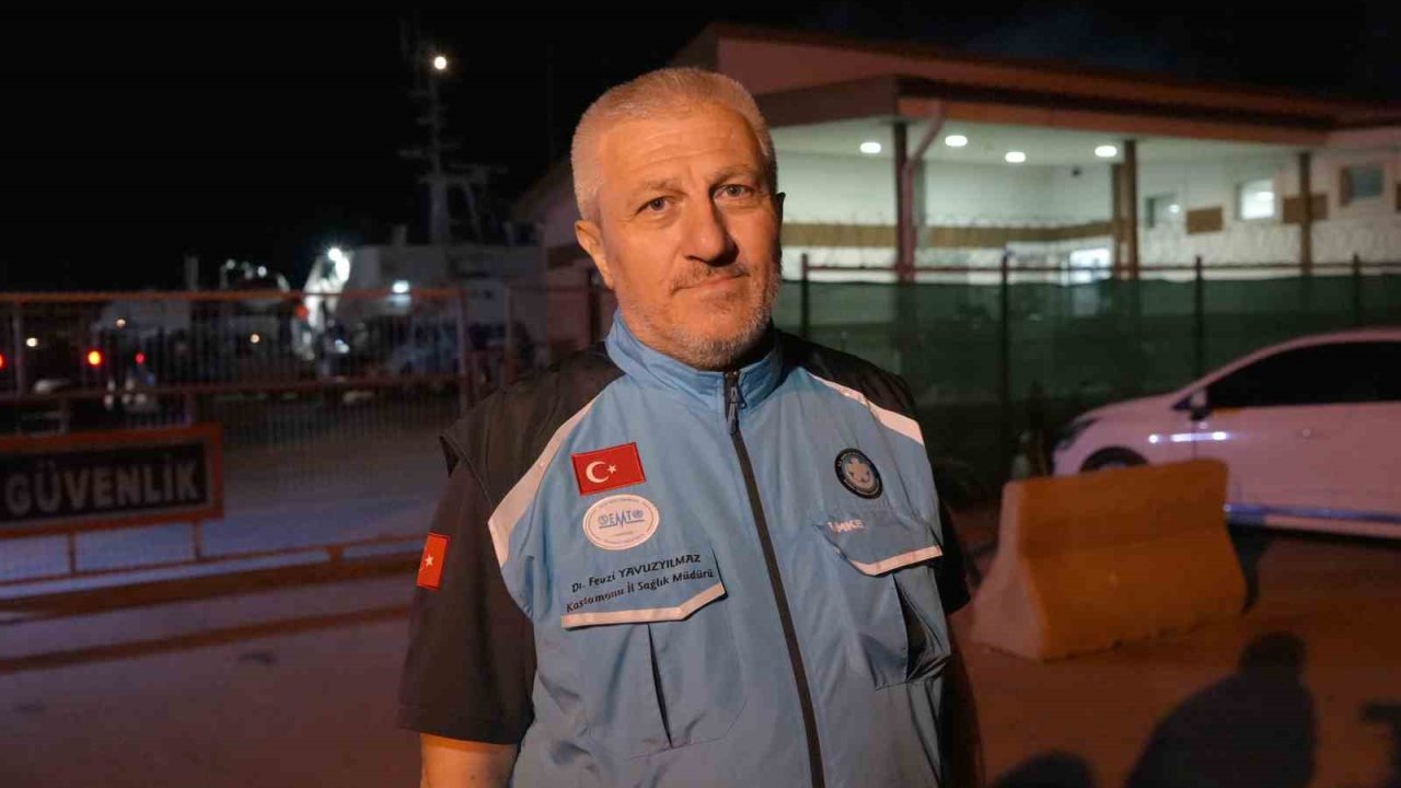 İl Sağlık Müdürü Yavuzyılmaz: "Bir yaralımıza gemide operasyonla göğüs tüpü takıldı"