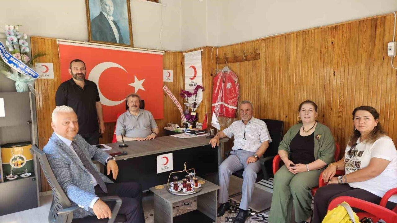 Çaycuma Kent Konseyi’nden Kızılay Şubesine Ziyaret