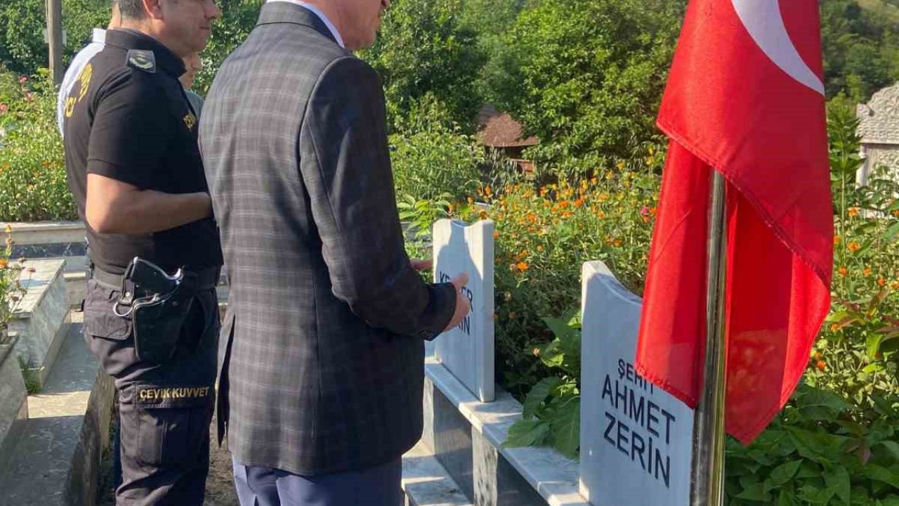 Şehit Polis Ahmet Zerin’in ailesine ziyaret