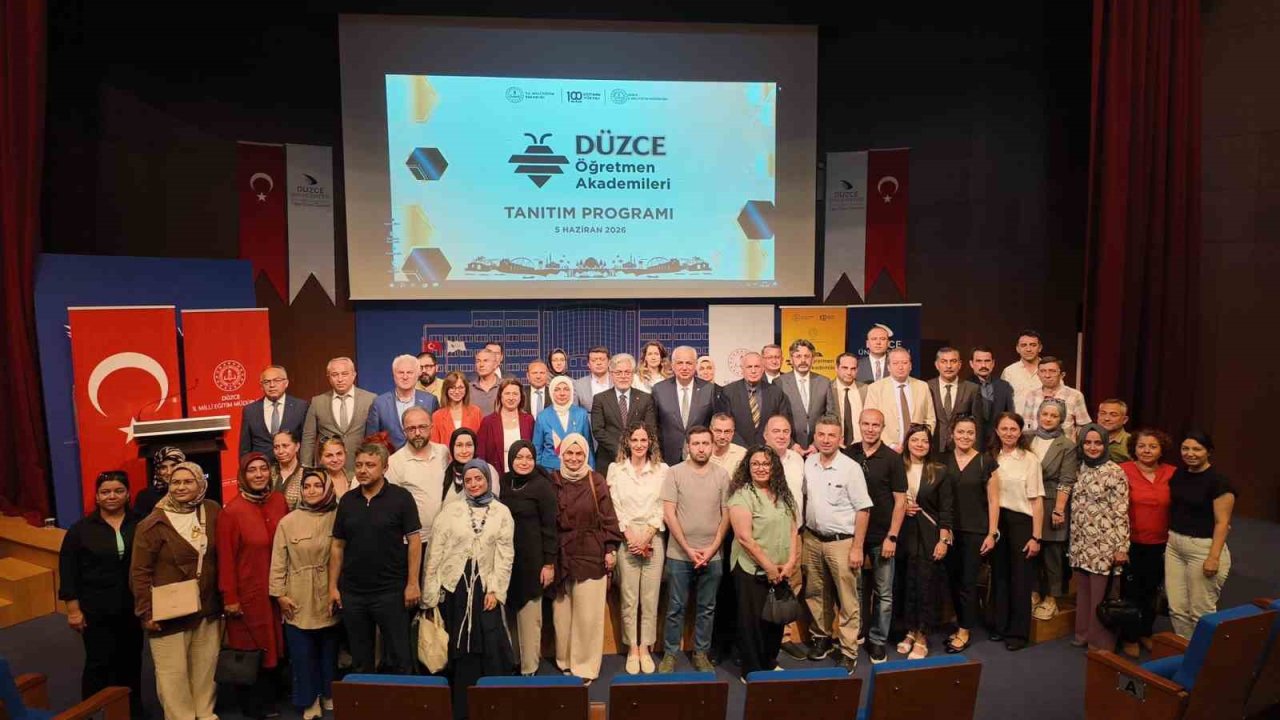 Öğretmen Akademileri Düzce’de başladı