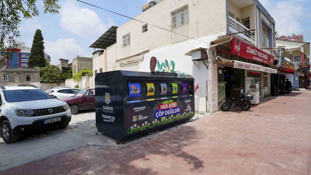 Tarsus’ta geri dönüşüm seferberliği büyüyor