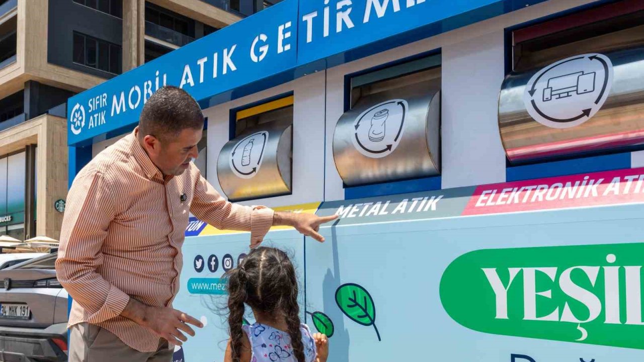 Mezitli’de mobil atık getirme merkezleri hizmete girdi