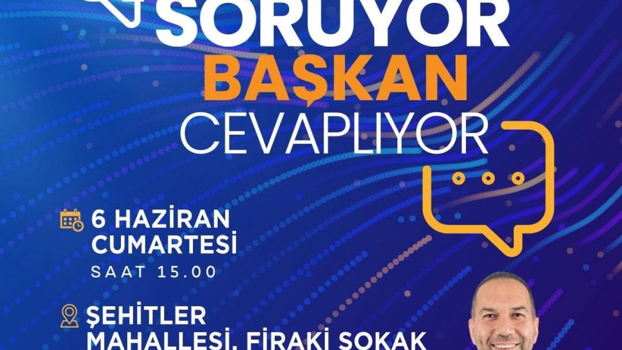 Niğde’de vatandaş soracak, başkan yanıtlayacak