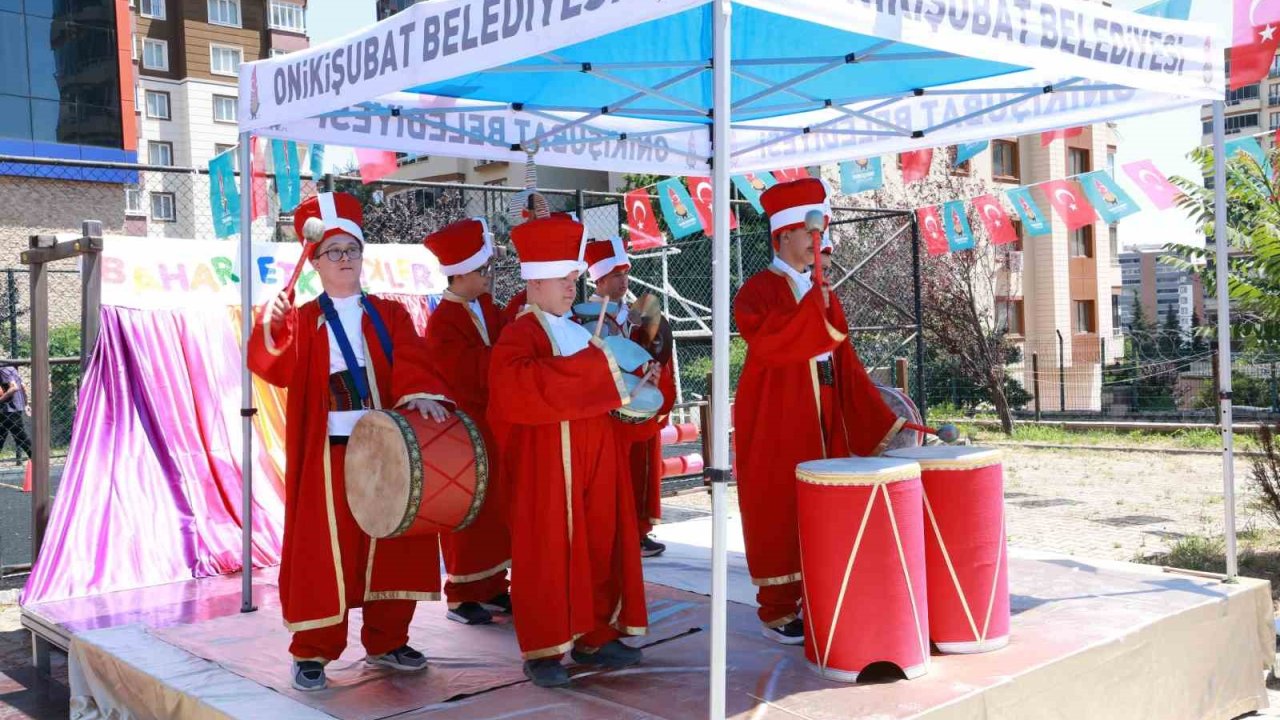 Kahramanmaraş’ta özel çocuklara bahar şenliği