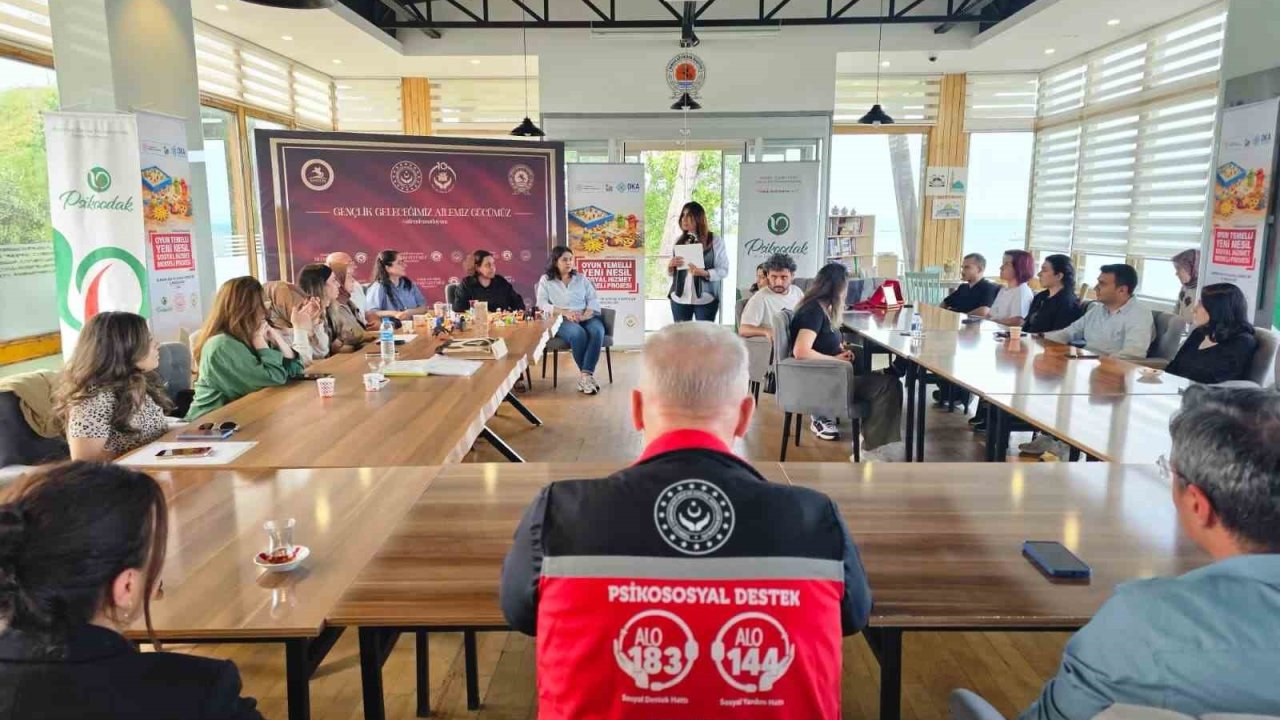 Çocukları oyunla anlayan sosyal hizmet modeli Samsun’da hayata geçirildi