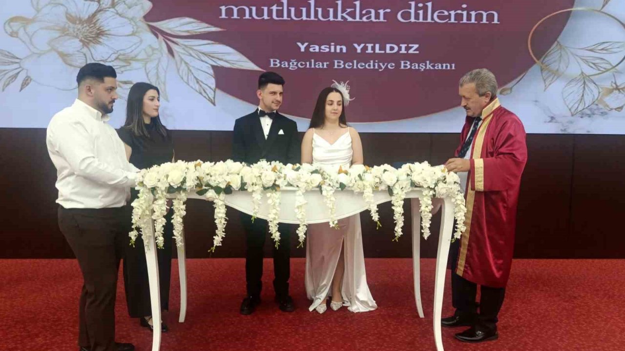 Bağcılar’da nikah salonlarında 06.06.2026 yoğunluğu