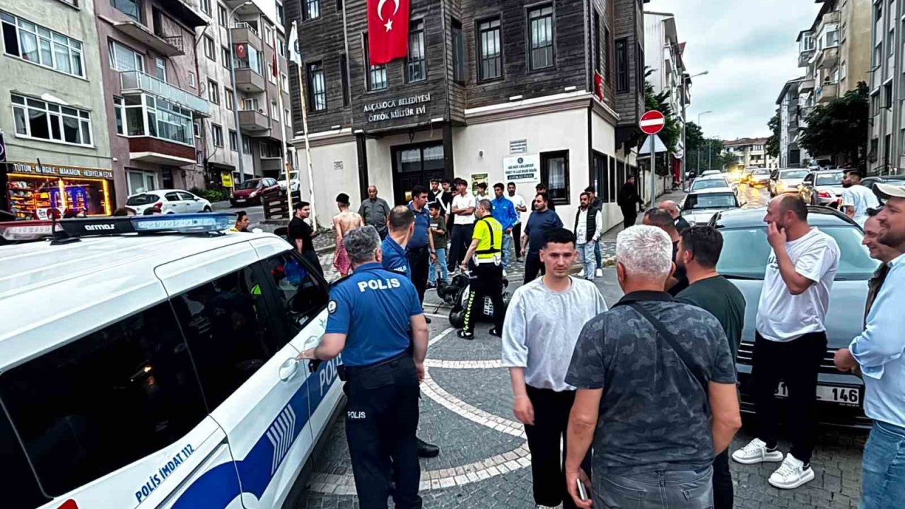 Polisin dur ihtarına uymadı, araçlara çarpınca yakalandı