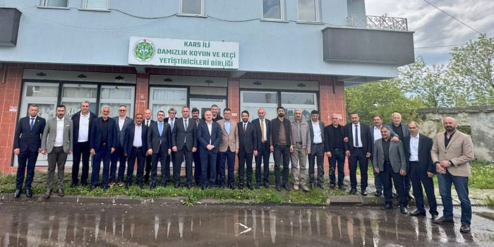 Kars Damızlık Koyun ve Keçi Yetiştiricileri Birliği’ne Hayırlı Olsun Ziyareti