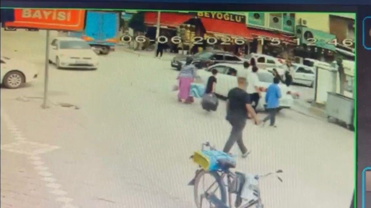 Iğdır’da otomobilin çarptığı 6 yaşındaki çocuk yaralandı: Kaza anı kamerada