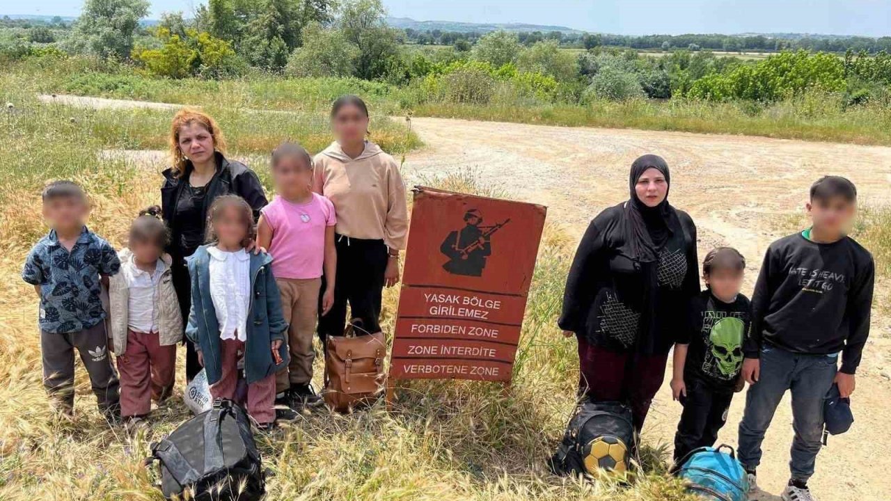 Yurt dışına kaçmak isteyen 32 düzensiz göçmen sınır hattında yakalandı