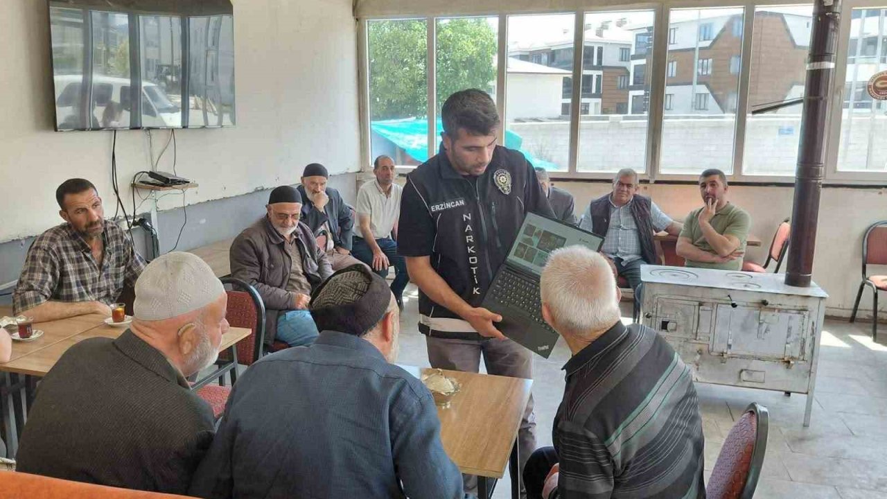 Erzincan’da bin 535 kişiye uyuşturucuyla mücadele eğitimi verildi
