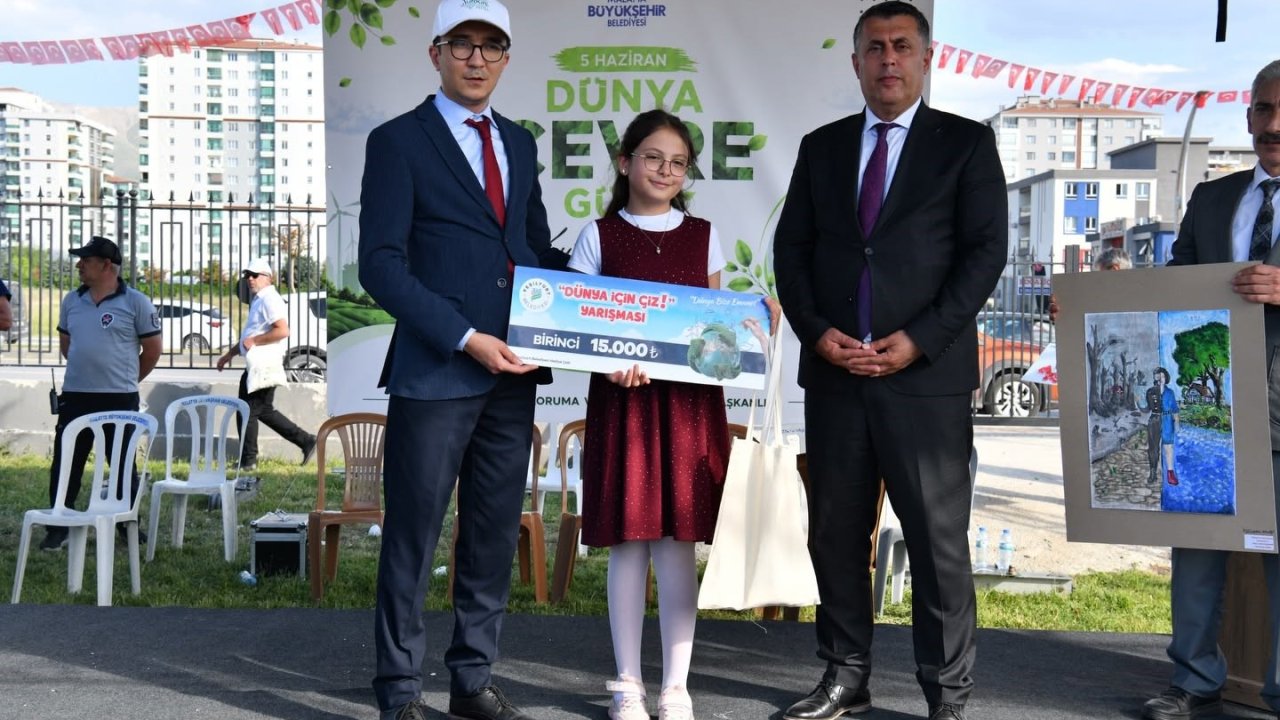 Yeşilyurt’ta çevre bilinci ödüllendirildi