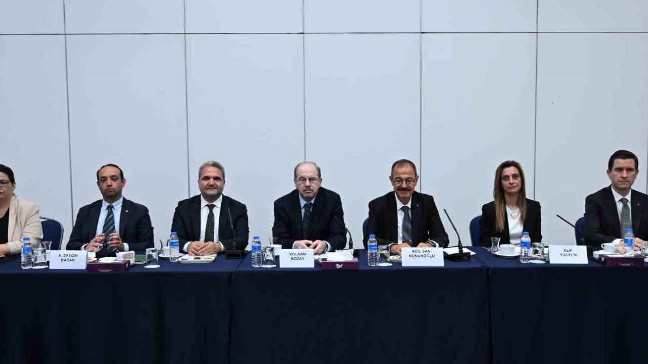 TOBB Çimento Meclisi Başkanlığına Adil Sani Konukoğlu seçild