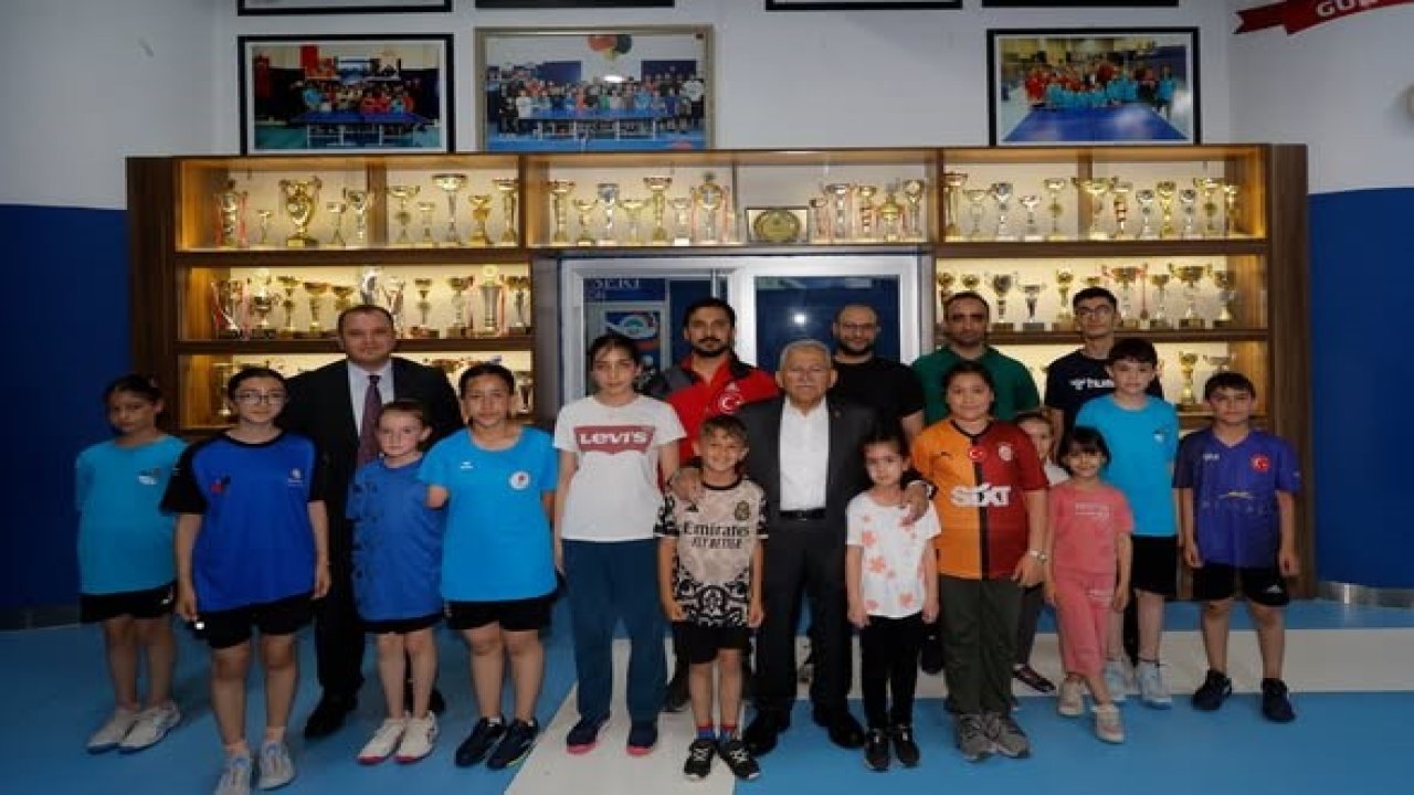 Başkan Büyükkılıç: "Geleceğin sporcularını yetiştiriyoruz"
