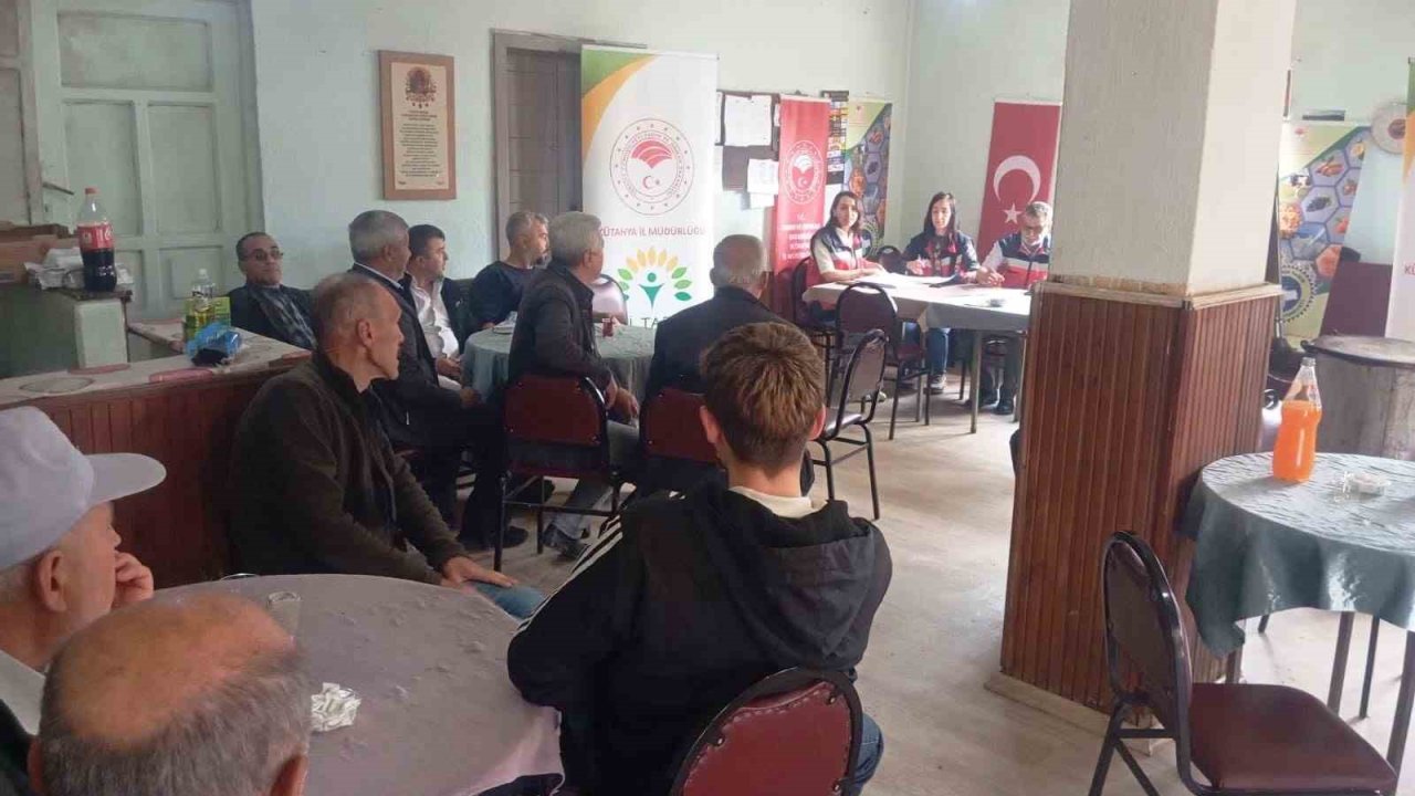 Domaniç’te ahududu yetiştiriciliği eğitimi düzenlendi