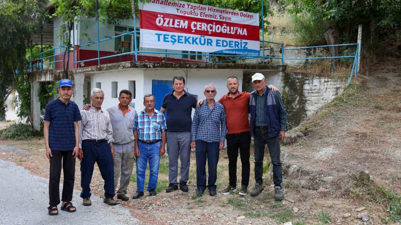Koçarlılı muhtarlar: "Başkan Çerçioğlu hizmeti ayağımıza getirdi"