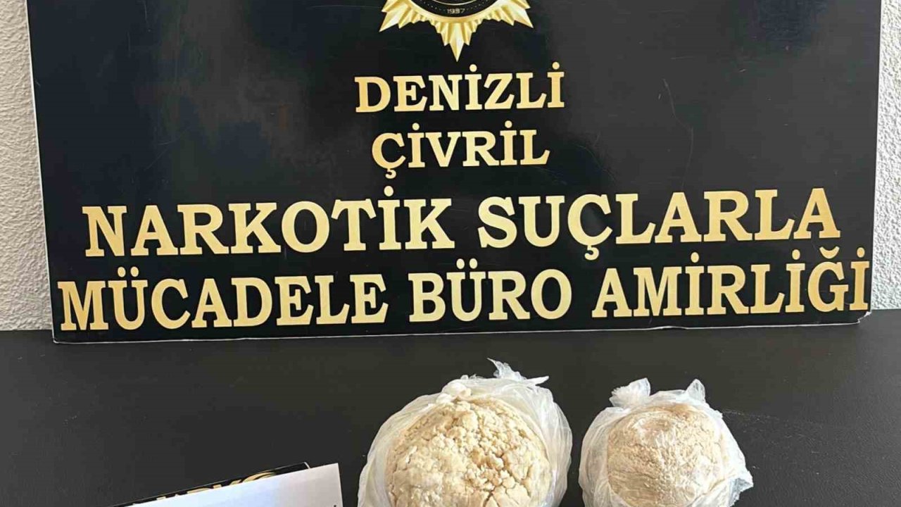 Denizli’de 1 milyon kullanımlık uyuşturucu madde ele geçirildi